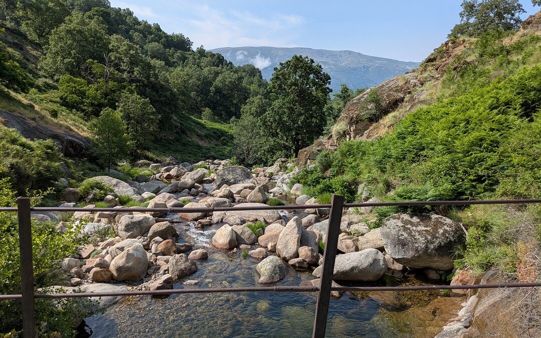 Walking in Valle del Jerte: Ruta SL-CC 34 Puente de los Papúos, in Jerte